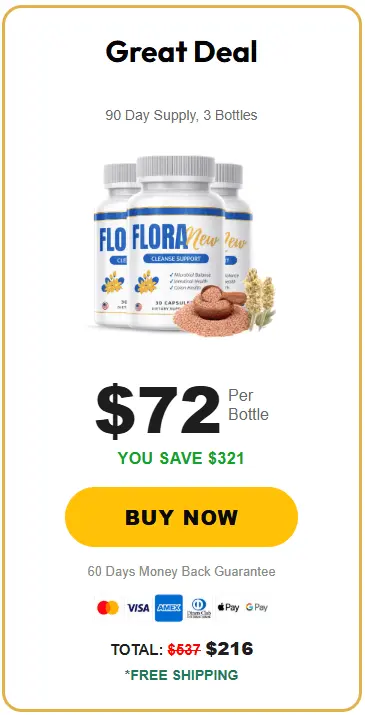Order FloraNew 3 Bottles